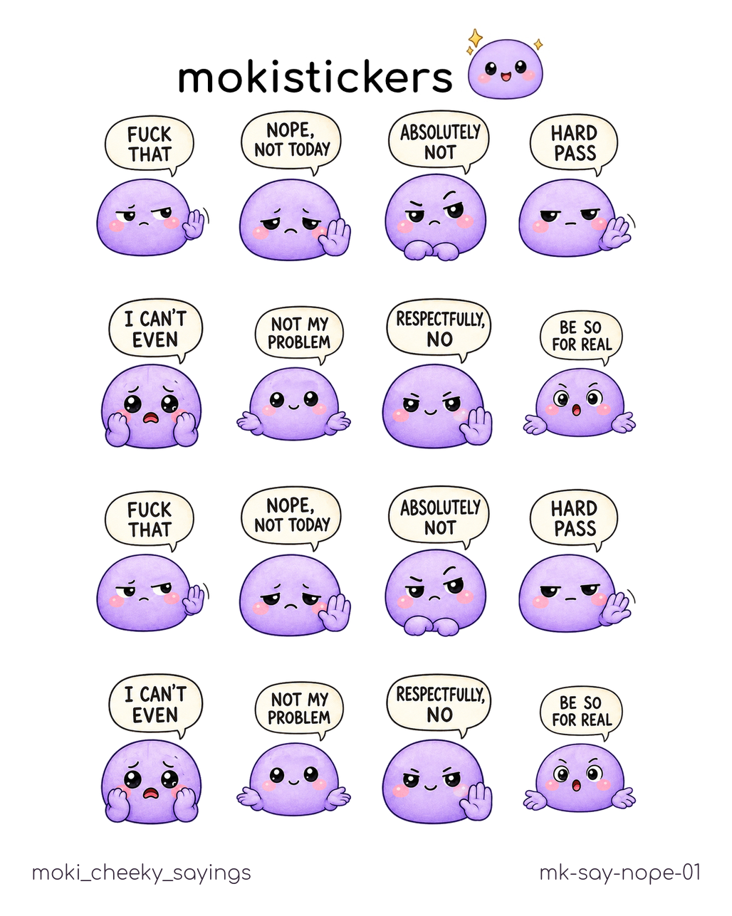 Nope! Sayings