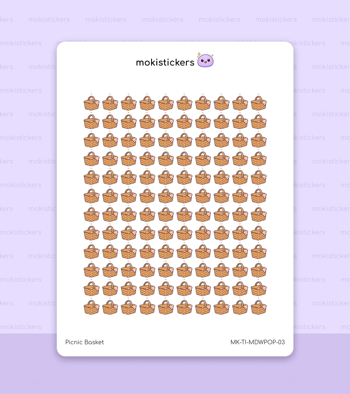 Picnic Basket Icons