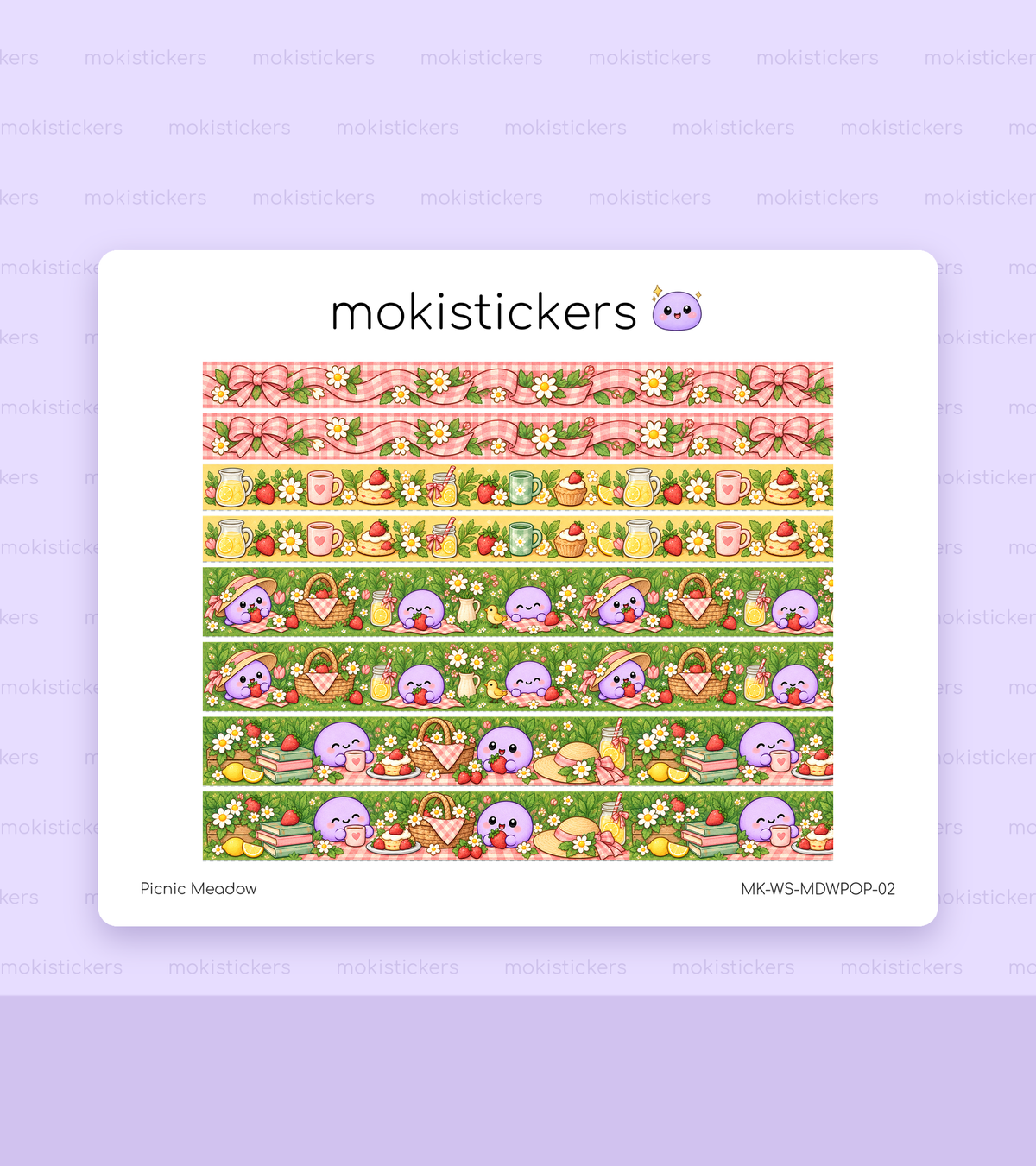 Picnic Meadow Washi