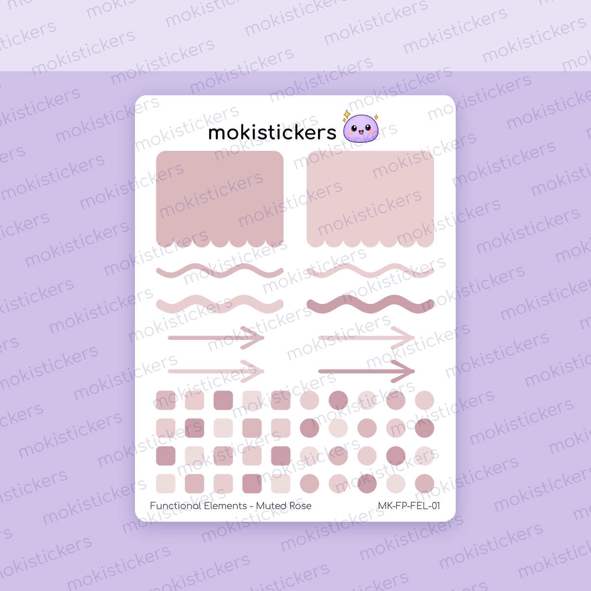 Colour Block Planner Elements