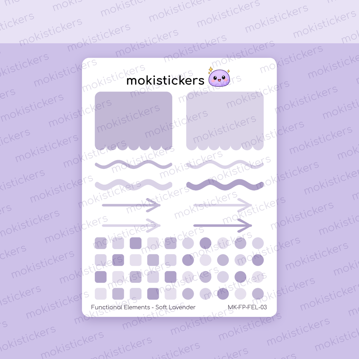 Colour Block Planner Elements