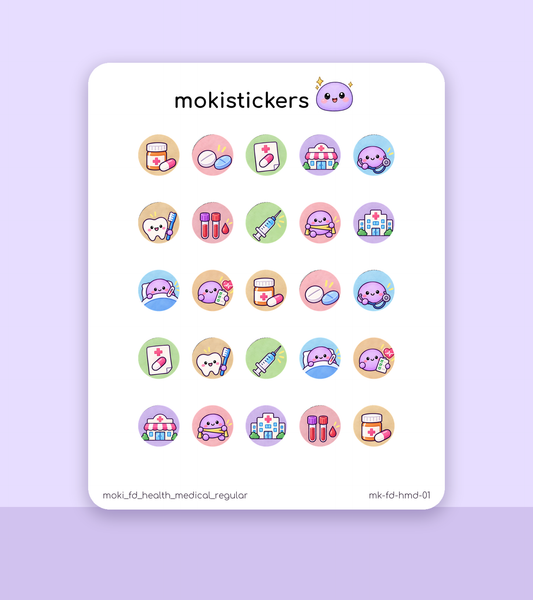 Health & Medical Dots – Regular (25 dots)