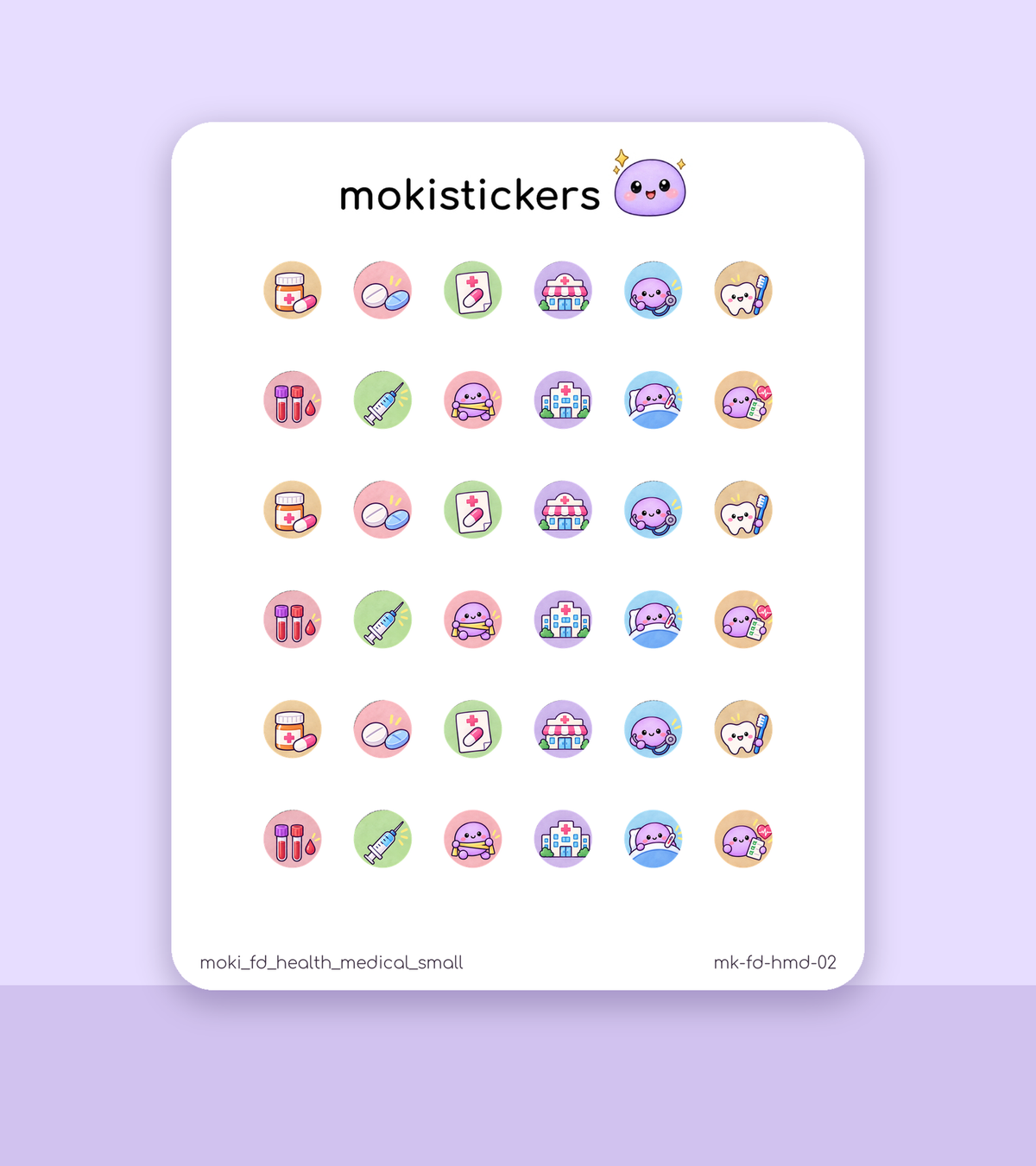 Health & Medical Dots – Small (36 dots)