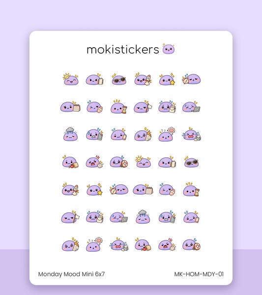 Monday Mood Faces – Mini (42)
