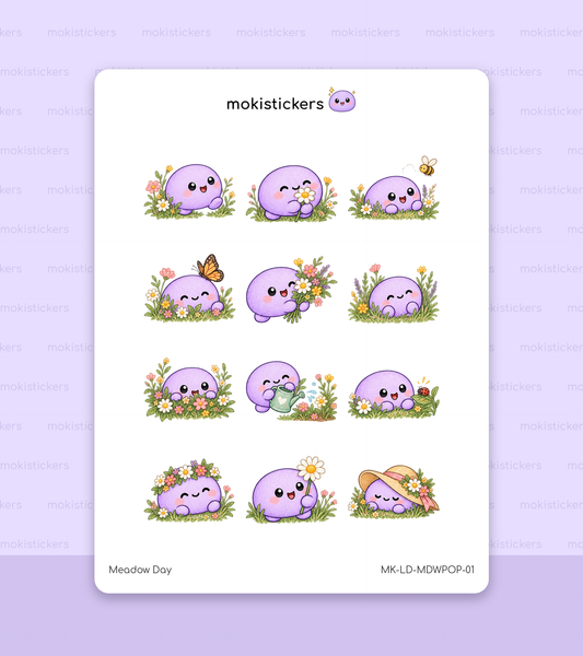 Meadow Day Sticker Sheet