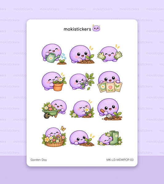 Garden Day Sticker Sheet