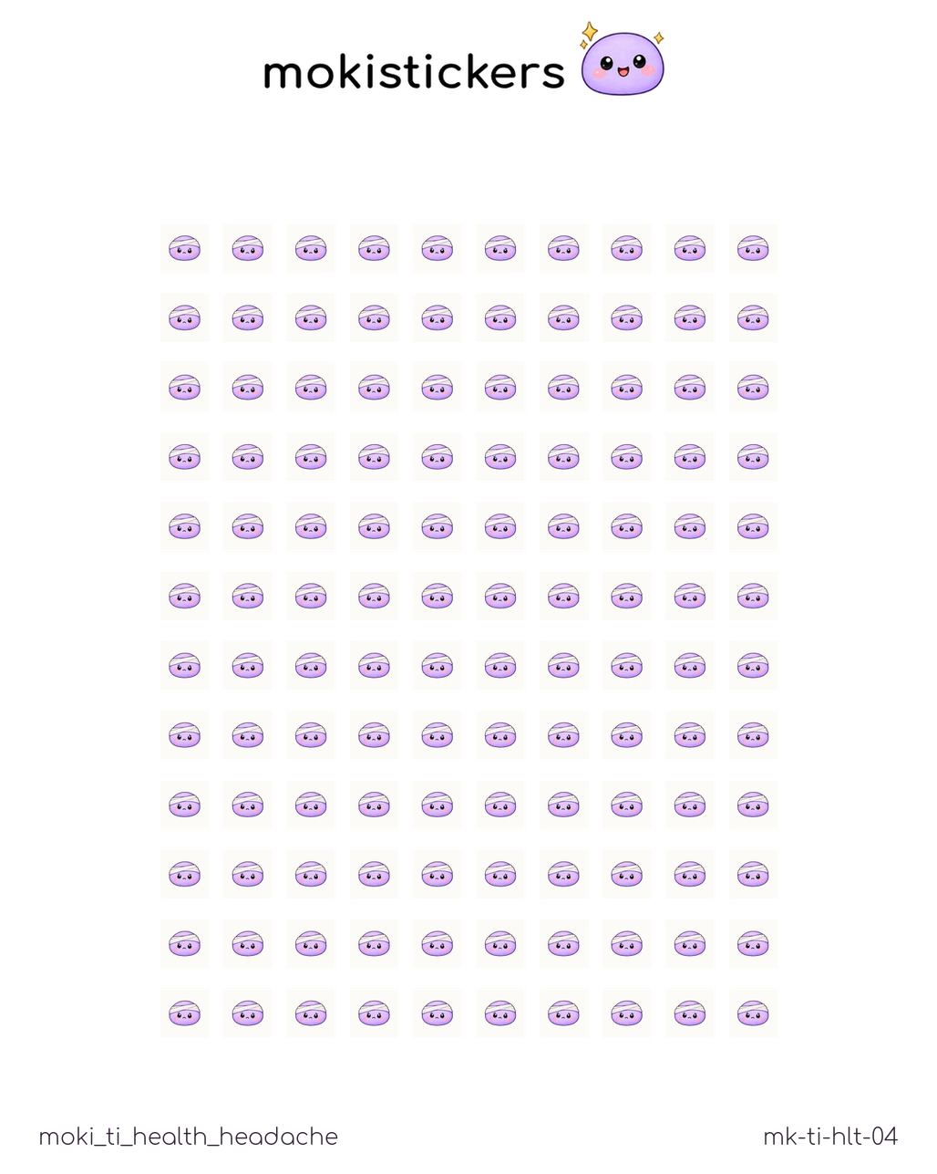 Headache Icons