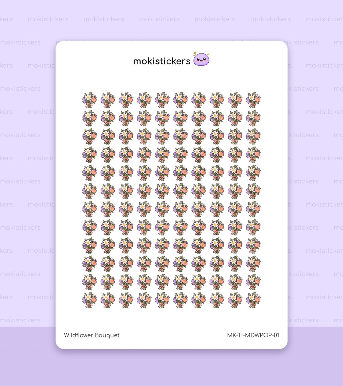 Wildflower Bouquet Icons
