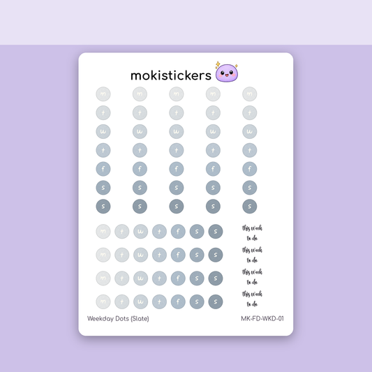 Weekday Dots