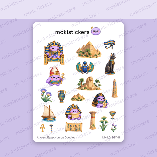 Ancient Egypt Sticker Sheet
