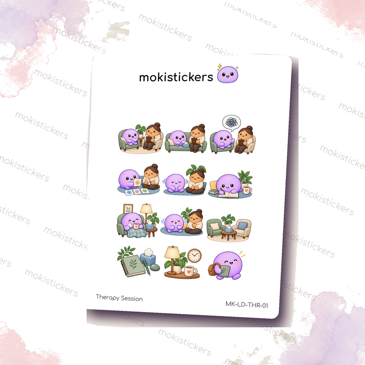 Therapy Session Sticker Sheet