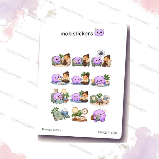 Therapy Session Sticker Sheet
