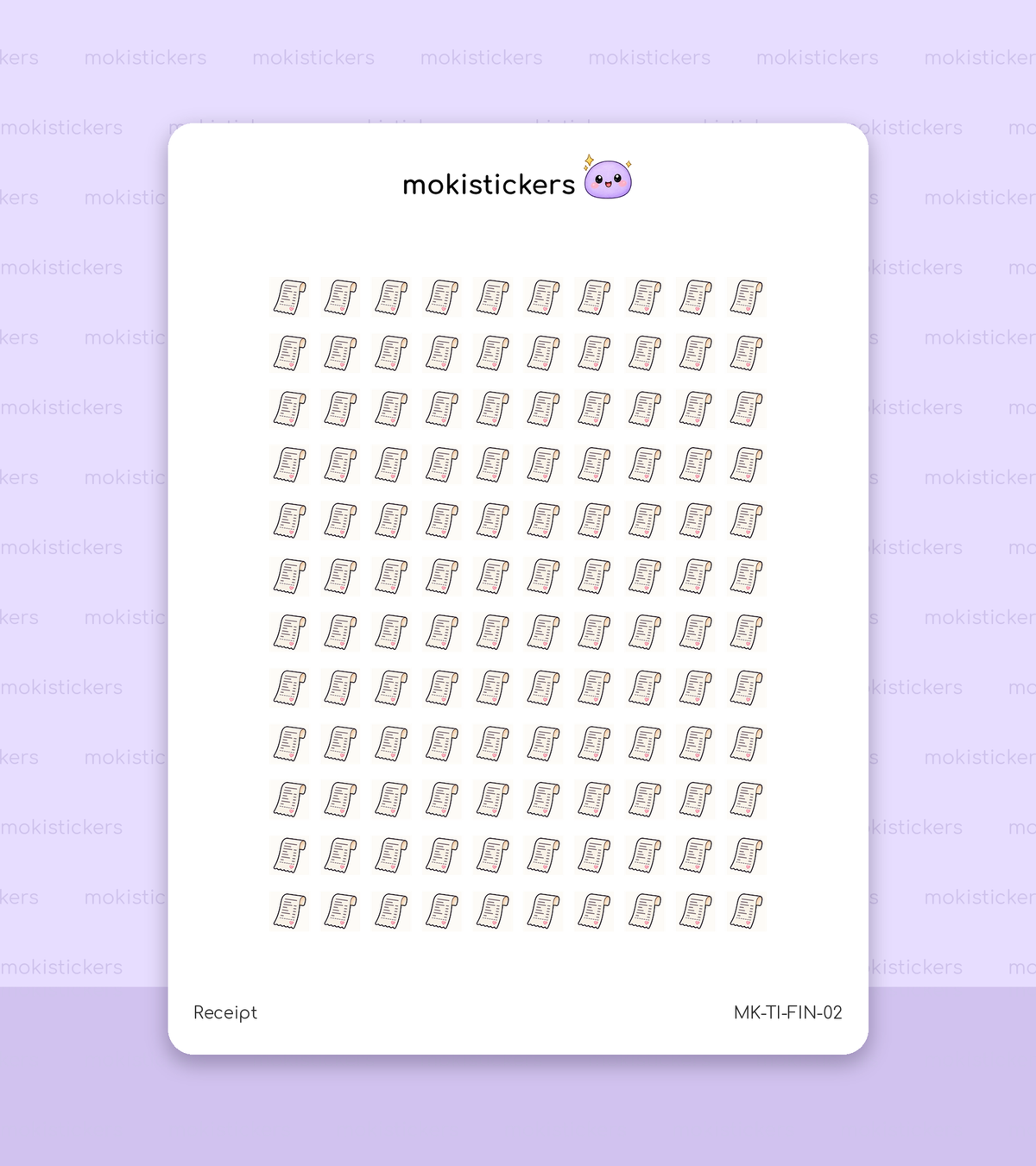 Receipt Icons
