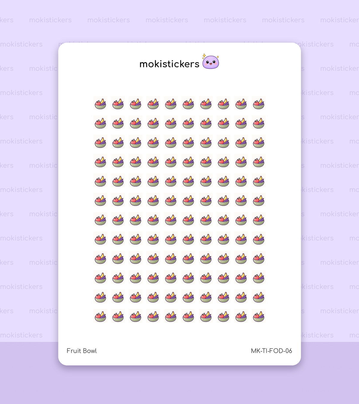 Fruit Bowl Icons