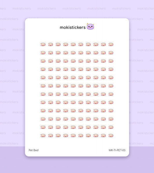 Pet Bed Icons