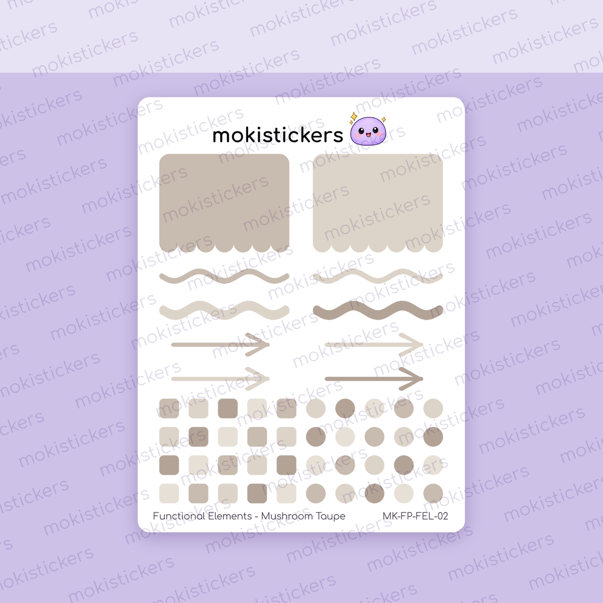 Colour Block Planner Elements