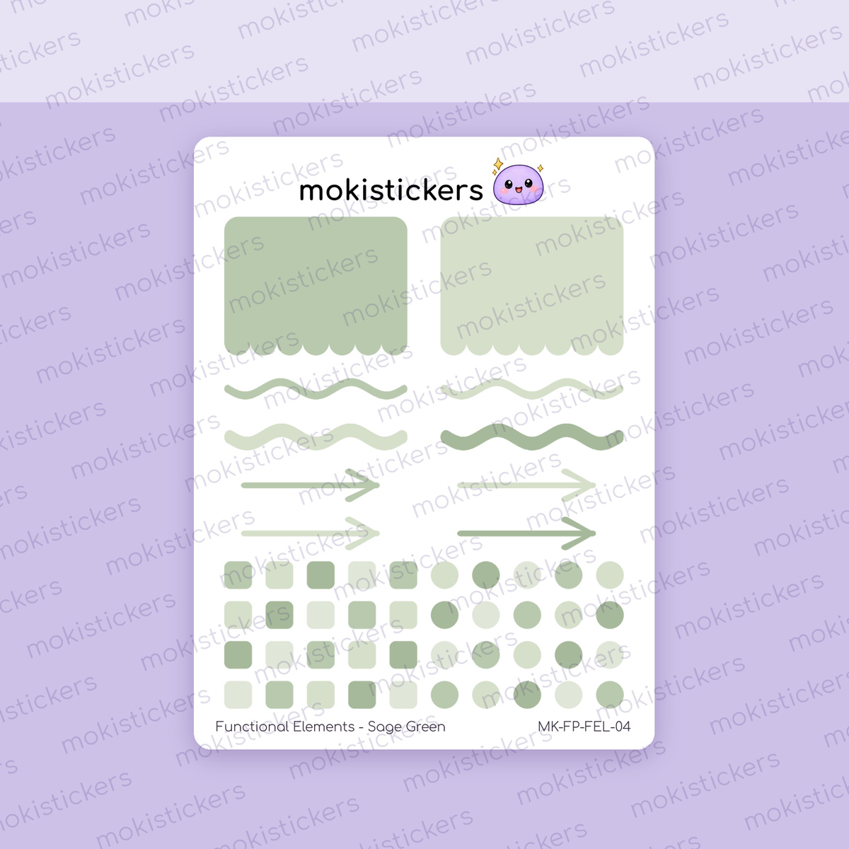 Colour Block Planner Elements